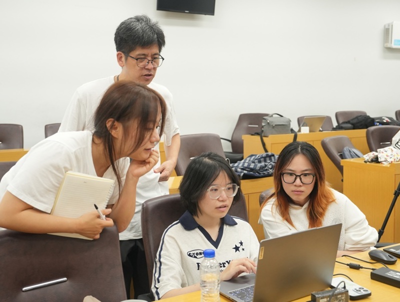 ▲ 중앙대-절강미디어대학 공동 단기교육 프로그램 교육 모습.ⓒ중앙대