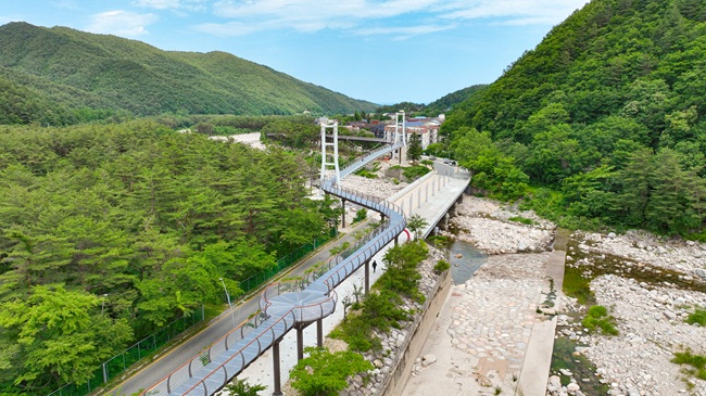 ▲ 설악향기로 전경.ⓒ속초시