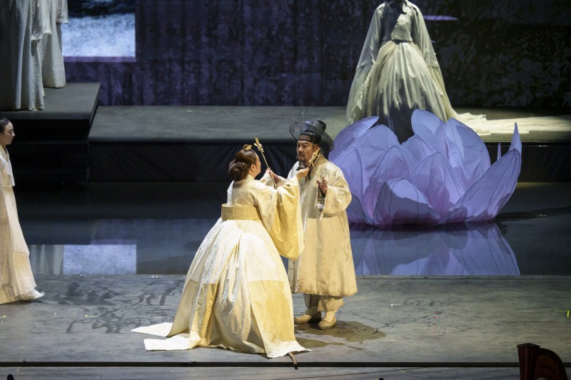 ▲ '2025 사아레마 오페라 페스티벌'에서 선보인 윤이상 오페라 '심청'.ⓒ대구오페라하우스