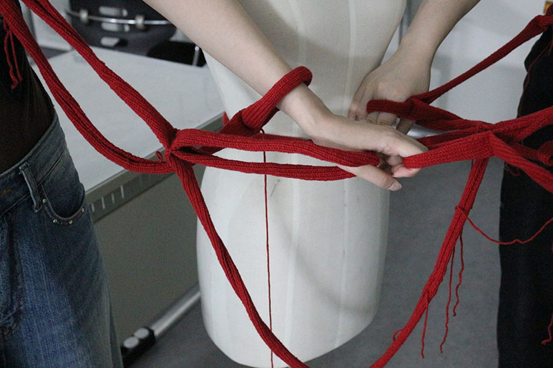 ▲ 'Interlace' 작품.ⓒ동덕여대