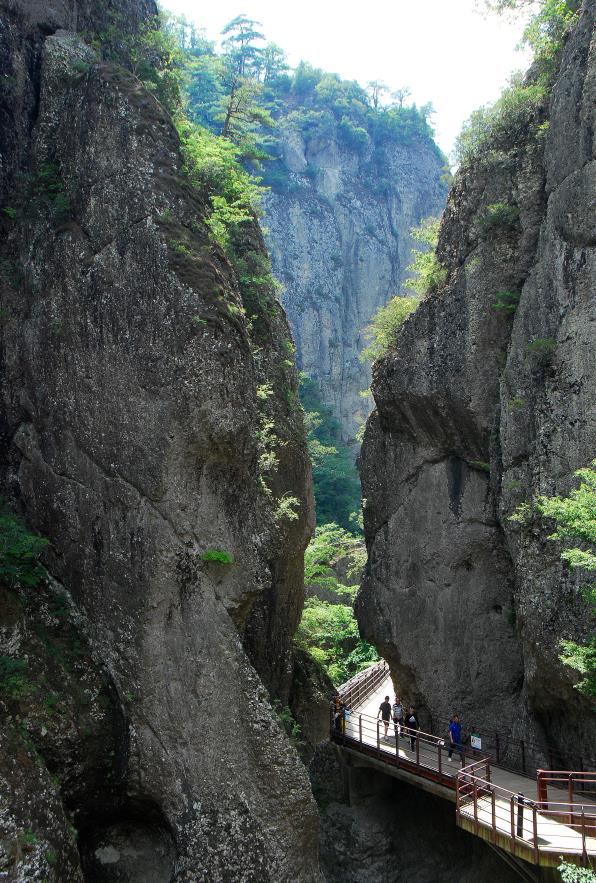 ▲ 용추협곡.ⓒ진경수 山 애호가