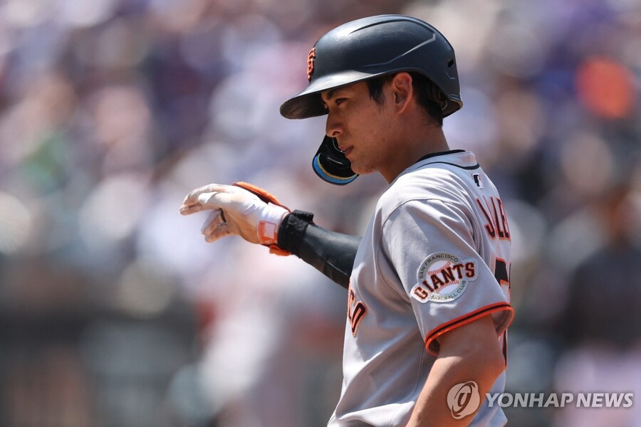 ▲ 샌프란시스코 이정후가 MLB 진출 후 처음으로 한 경기 4안타를 신고했다.ⓒ연합뉴스 제공