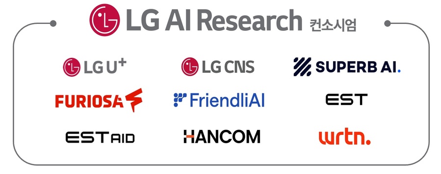 ▲ LG 컨소시엄 참가 기업ⓒLG