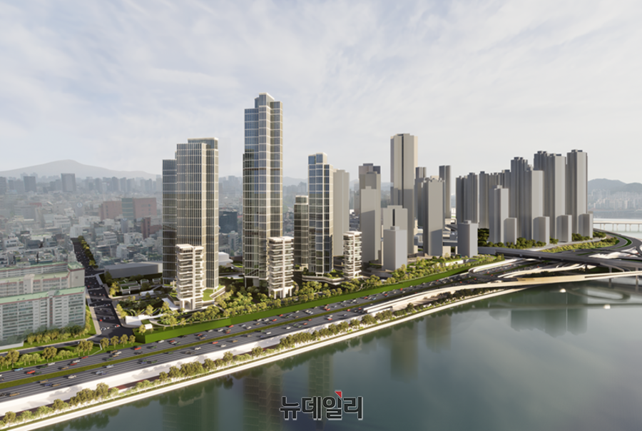 ▲ 강남구 압구정 5구역 조감도 ⓒ서울시