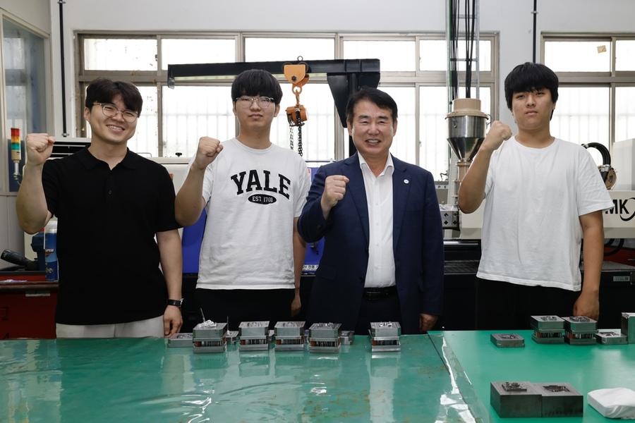 ▲ 광주시교육청, 전국기능경기대회 참가 학생 격려ⓒ광주시교육청 제공