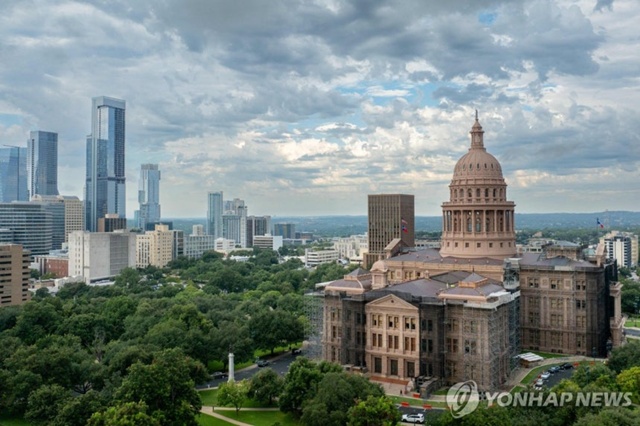 ▲ 미국 텍사스 오스틴에 있는 텍사스 주의회 의사당. AFP=연합뉴스. ⓒ연합뉴스