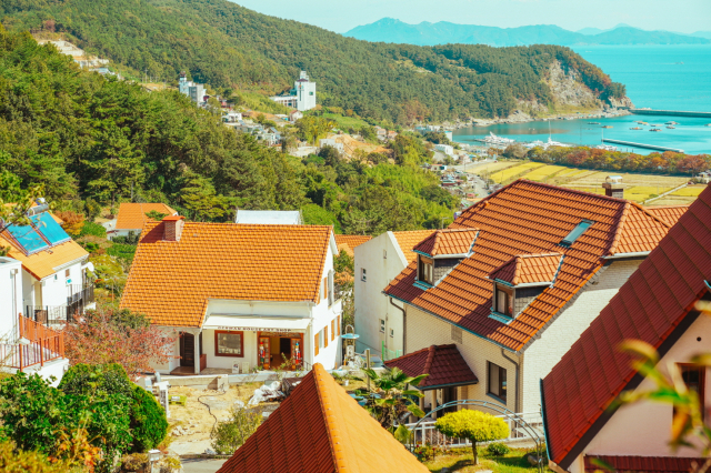 ▲ 경남 남해군 독일마을 전경.ⓒ경남도