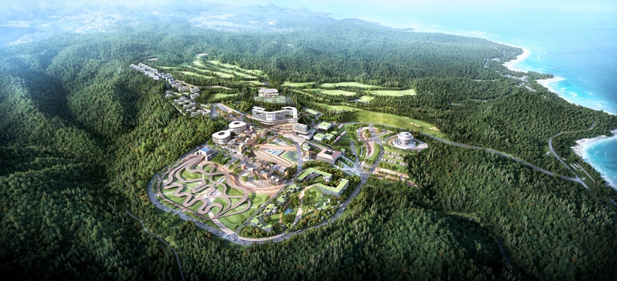 ▲ 코스타밸리 관광휴양지구 개발사업 조감도.ⓒ㈜코스타밸리모나용평
