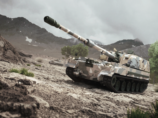 ▲ 한화에어로스페이스 K9 자주포 ⓒ한화에어로스페이스