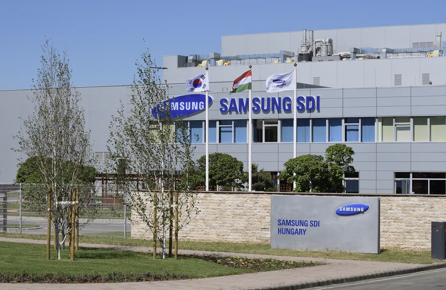 ▲ 삼성SDI 헝가리 전기차 배터리 생산공장 전경.ⓒ삼성SDI