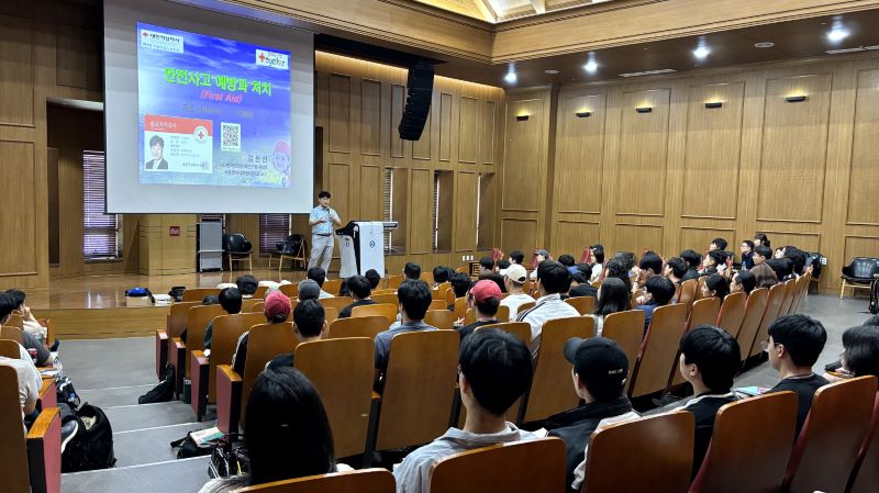 ▲ 호서대에서 생활스포츠지도사 연수를 받고 있는 연수생들.ⓒ호서대