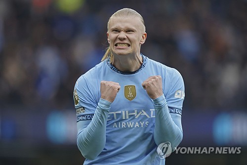 ▲ 맨체스터 시티 '괴물 공격수' 엘링 홀란드가 2025-26시즌 득점왕에 오를 것이라는 전망이 나왔다.ⓒ연합뉴스 제공