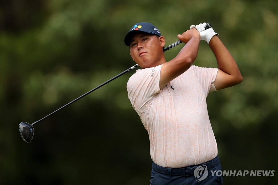 ▲ 김시우가 PGA 투어 플레이오프 2라운드에서 순위가 11위로 떨어졌다.ⓒ연합뉴스 제공