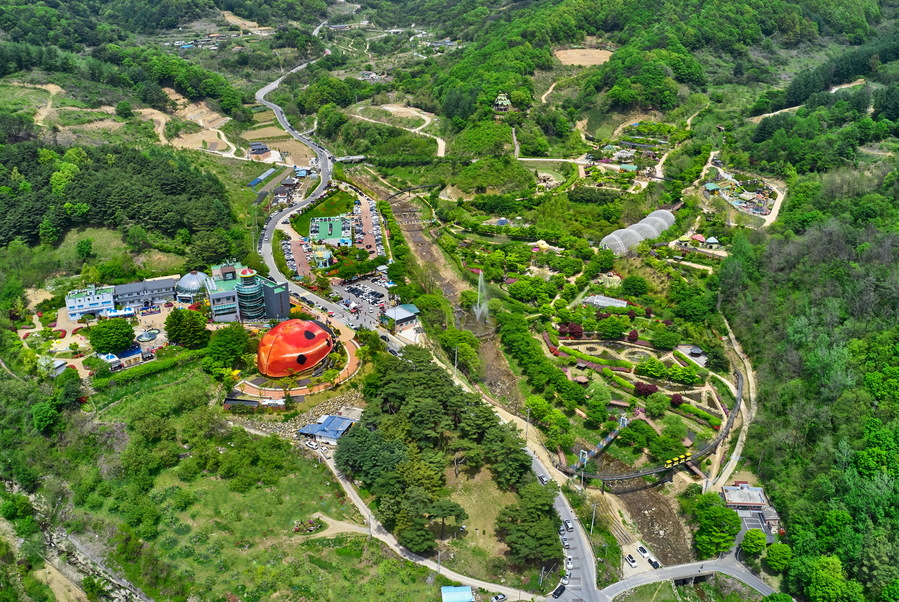 ▲ 예천곤충생태원 전경.ⓒ예천군