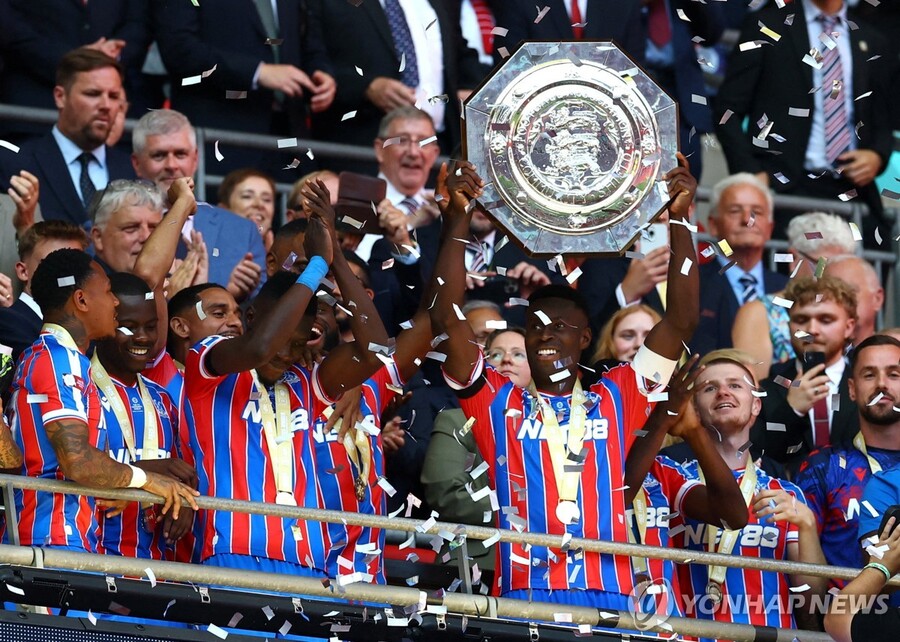 ▲ 크리스털 팰리스가 커뮤니티실드에서 리버풀을 꺾고 우승을 차지했다.ⓒ연합뉴스 제공
