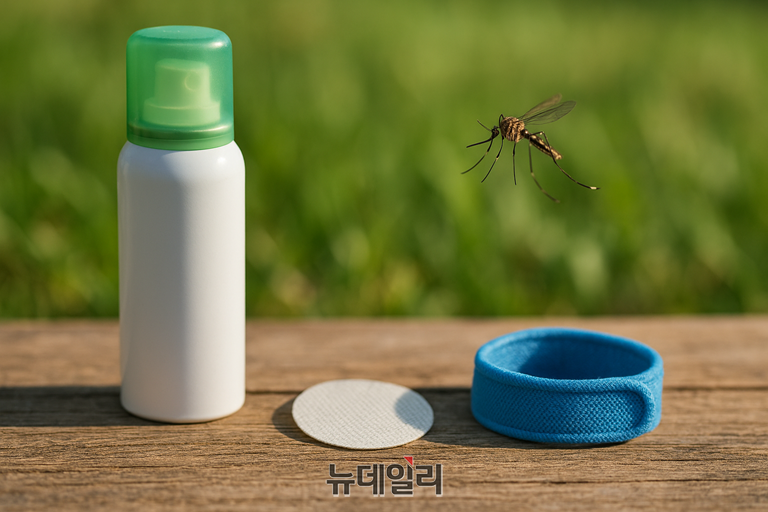▲ 서울시 보건환경연구원이 모기기피제 52개 제품을 분석한 결과 절반 이상이 효과나 안정성이 검증되지 않은 것으로 나타났다. ⓒAI생성