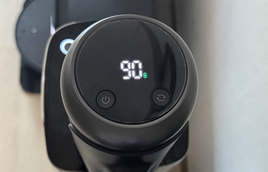 ▲ LED 디스플레이의 화면 구성은 깔끔했다. ⓒ김재홍 기자