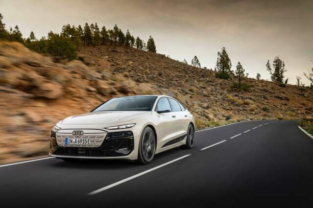 ▲ 더 뉴 아우디 A6 e-트론. ⓒ아우디코리아
