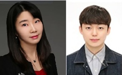 ▲ 김두리 교수(왼쪽)와 정의돈 연구원.ⓒ한양대