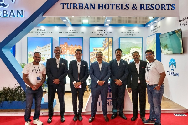 ▲ 야놀자 클라우드 솔루션은 이달 11일(현지시간)부터 사흘간 인도 뭄바이에서 진행된 최대 여행 무역 박람회 ‘Travel & Tourism Fair’를 통해 여행 서비스 사업자를 비롯한 업계 관계자 대상으로 클라우드 기반 호스피탈리티 솔루션(SaaS)을 소개했다.ⓒ야놀자