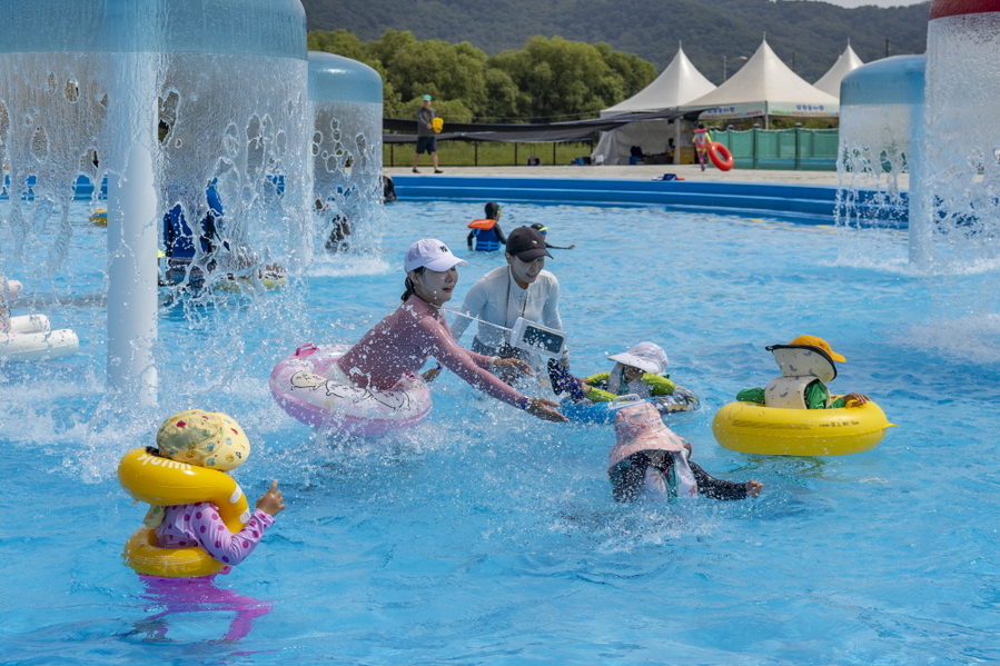 ▲ 칠곡보야외물놀이장ⓒ