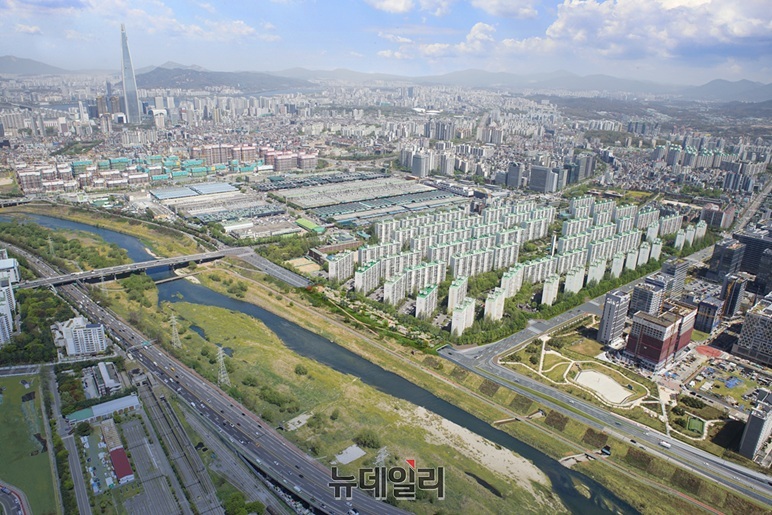 ▲ 탄천 동측도로 확장공사 1구간 조감도 ⓒ서울시