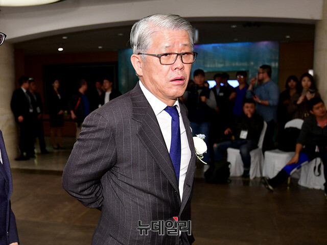 ▲ 최신원 전 SK네트웍스 회장 ⓒ뉴데일리