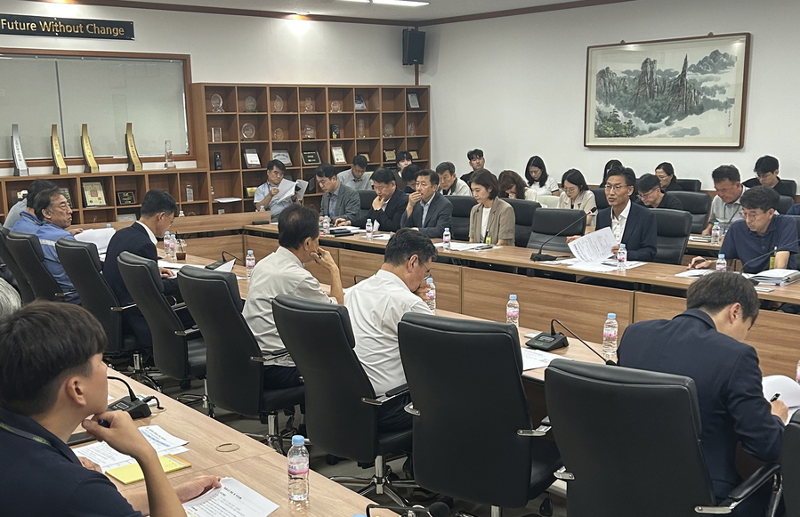 ▲ 대구경북경제자유구역청(청장 김병삼)은 13일 오후‘영천 대달산업 폭발사고’ 피해기업 지원을 위한 유관기관 2차 대책회의를 개최했다.ⓒ대구경북경제자유구역청