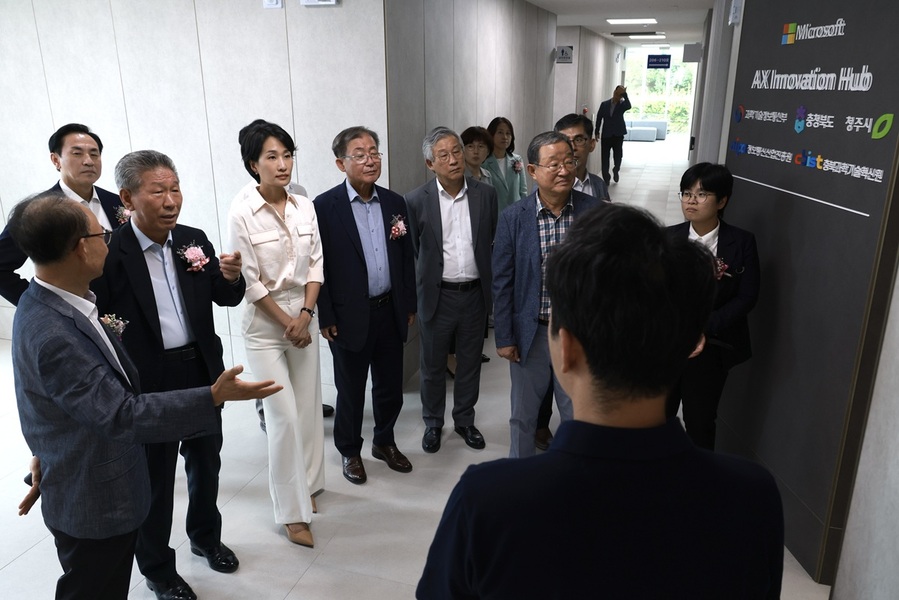 ▲ 충북도는 14일 오창과학산업단지 혁신지원센터(충북 청주시 오창읍 연구단지로 267) 개소식을 개최했다. ⓒ충북도