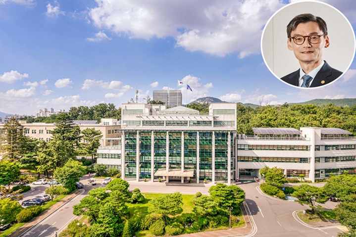 ▲ 서울과학기술대학교 전경. 우측 상단은 김동환 총장.ⓒ서울과기대