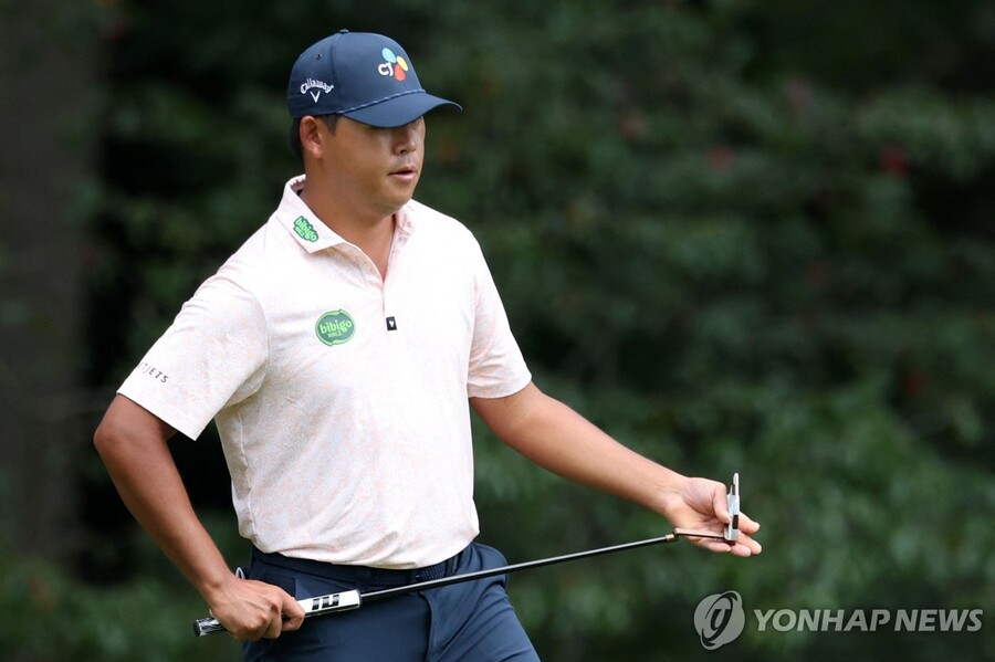 ▲ 김시우가 PGA 투어 플레이오프 2차전 BMW 챔피언십 3라운드에서 33위로 밀렸다.ⓒ연합뉴스 제공