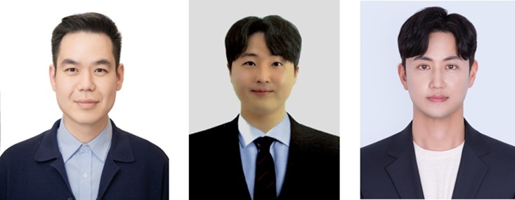 ▲ 왼쪽부터 한양대 유호천 교수, 박태현 박사후연구원, 성균관대 박별리 교수.ⓒ한양대