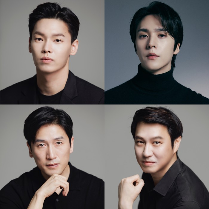 ▲ 서울예술단 신작 '전우치' 캐스트(상단 좌측부터 이한수·손동운·최인형·금승훈).ⓒ서울예술단