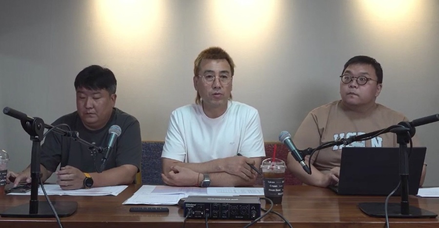 ▲ 강원FC 유튜브 라이브 방송 화면 캡처.