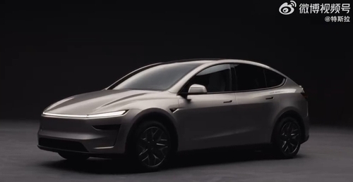 ▲ 테슬라의 신형 '모델 Y L'. /출처=웨이보 테슬라 계정