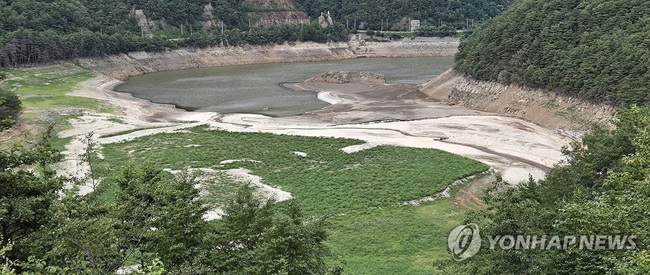 ▲ 오봉저수지. ⓒ연합뉴스