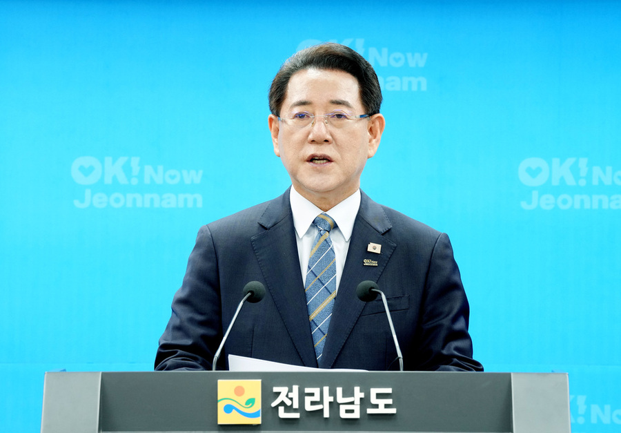▲ 여수시 '고용위기 선제대응지역' 지정 환영 브리핑ⓒ전라남도 제공