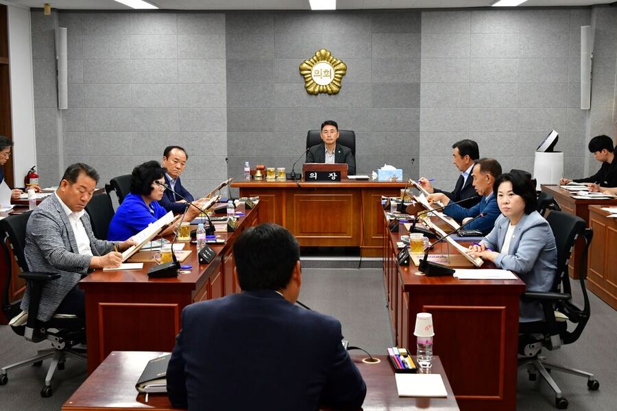 ▲ 함평군의회, 제51차 의원간담회 개최ⓒ함평군의회 제공