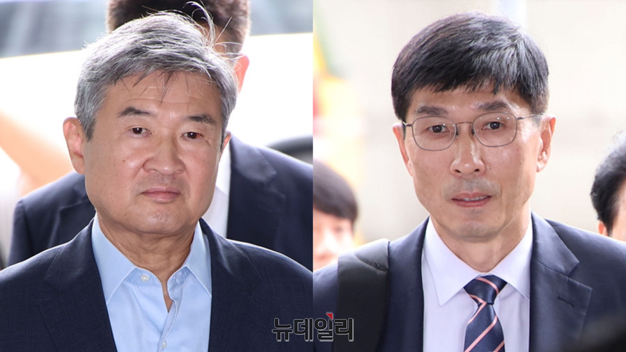 ▲ 조태용 전 국가정보원장, 임기훈 전 국가안보실 국방비서관. ⓒ서성진 기자