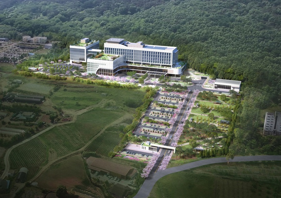 ▲ 충남경찰병원 조감도.ⓒ충남도