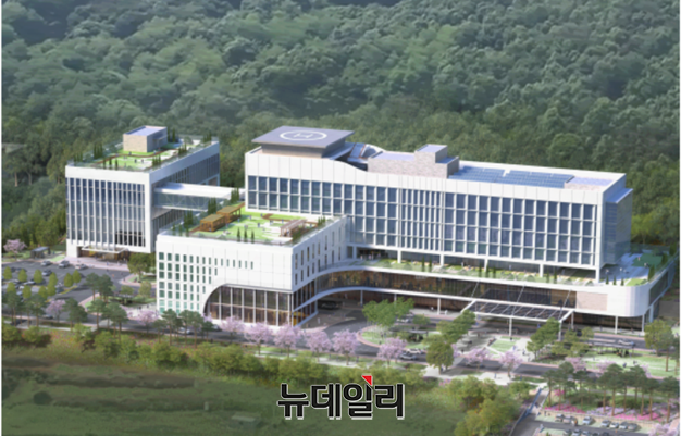 ▲ 아산경찰병원 조감도. ⓒ경찰청