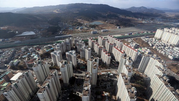 ▲ 지방 광역시 아파트 전경.ⓒ연합뉴스