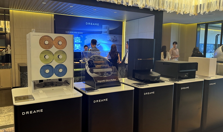 ▲ 이날 소개된 드리미의 신제품 모습. ⓒ김재홍 기자