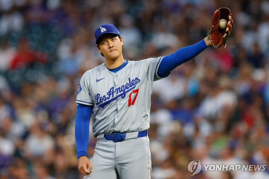 ▲ 다저스의 슈퍼스타 오타니가 4이닝 5실점을 허용하며 패전 투수가 됐다.ⓒ연합뉴스 제공