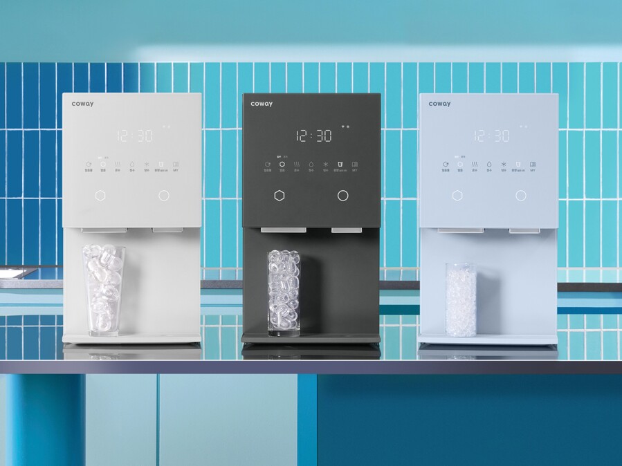 ▲ 코웨이가 아이콘 얼음정수기 맥스를 출시한다. ⓒ코웨이