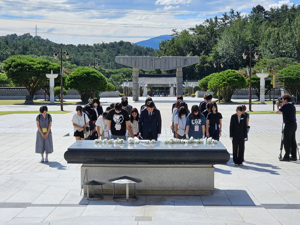 ▲ 2024 찾아오는 5·18민주화운동 세계화 프로그램ⓒ광주시교육청 제공