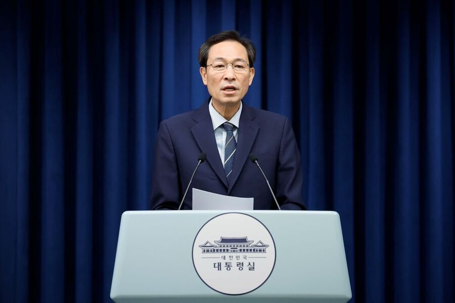 ▲ 우상호 대통령실 정무수석. ⓒ뉴시스