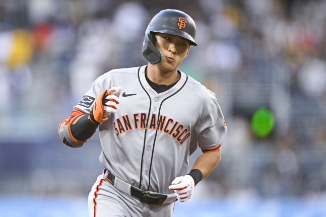 ▲ 샌프란시스코 이정후가 10경기 연속 안타 행진을 이어갔다.ⓒ연합뉴스 제공