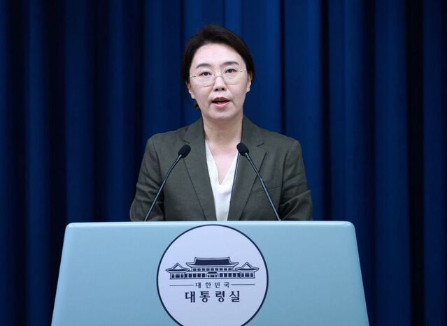 ▲ 강유정 대통령실 대변인. ⓒ뉴시스