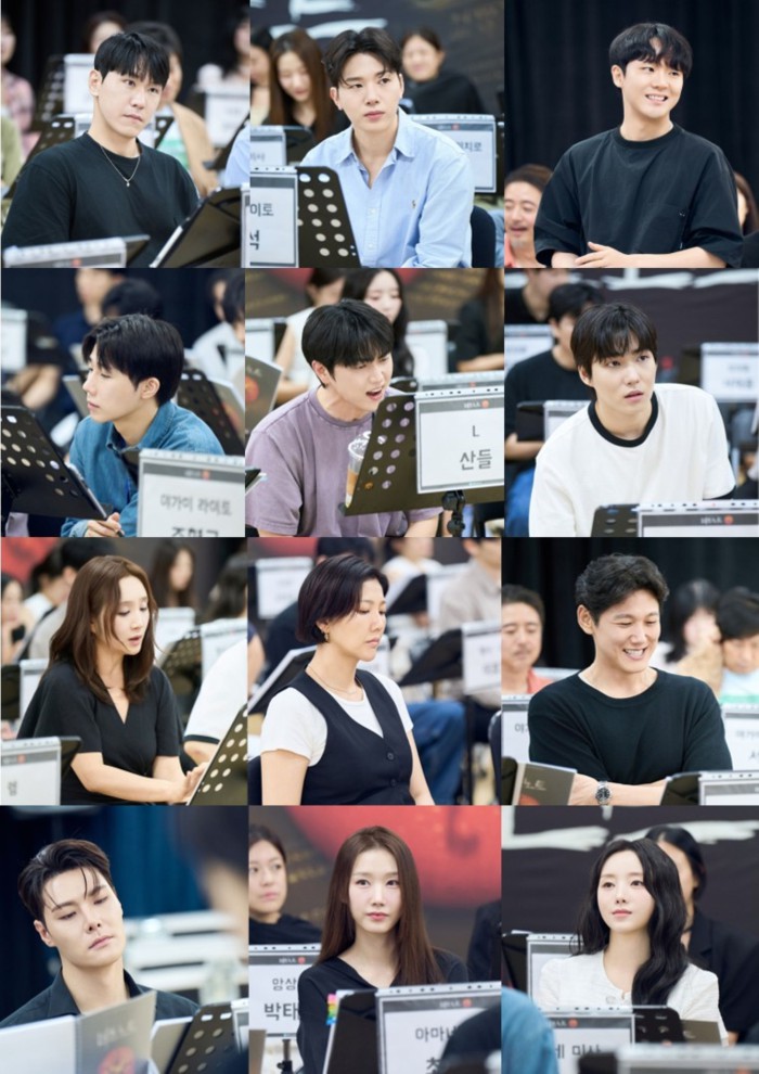 ▲ 뮤지컬 '데스노트' 상견례 현장.ⓒ오디컴퍼니